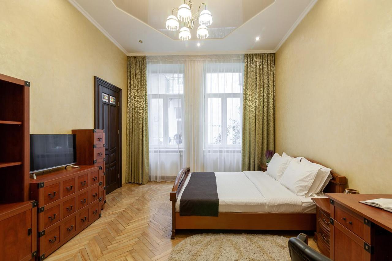 Alfa Apartments Levytskoho リヴィウ エクステリア 写真